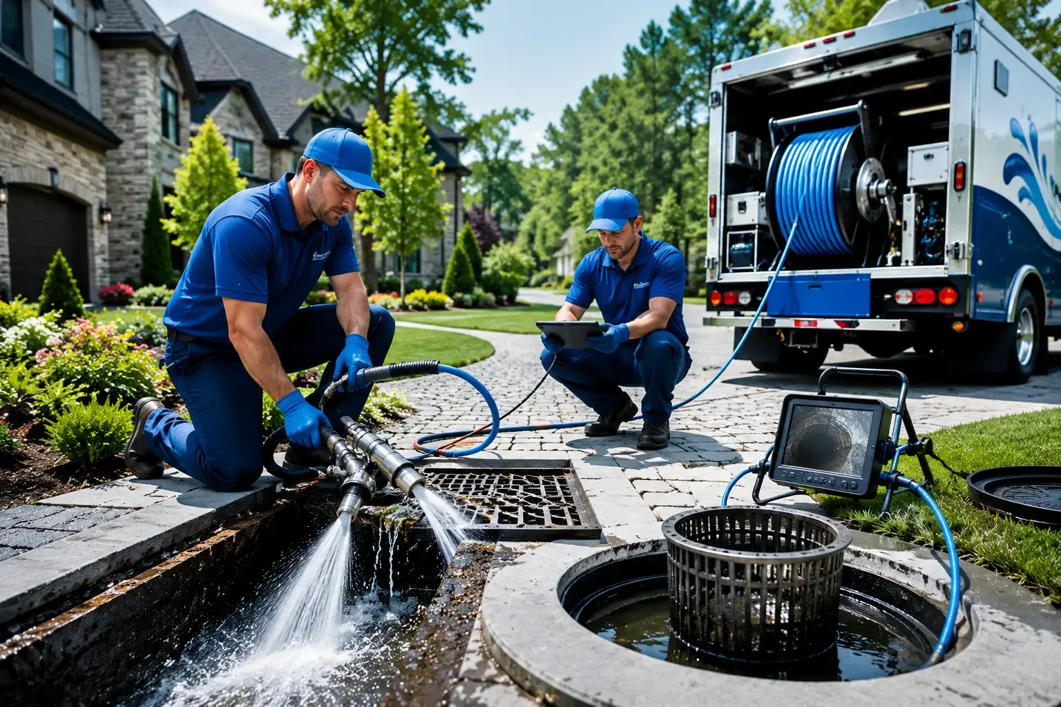 Local outdoor drain cleaning professionals in Santa Rosa, CA
